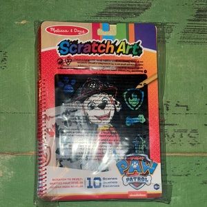 Melissa & Doug Scratch Art Paw Patrol Set